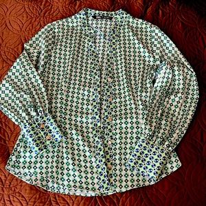 Zara tailored blouse